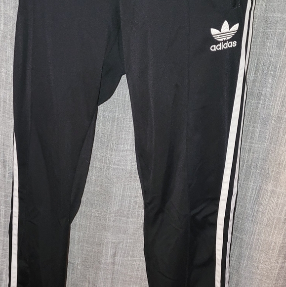 ADIDAS Originals Polyester Track Pants Womens S Retro - Picture 6 of 9